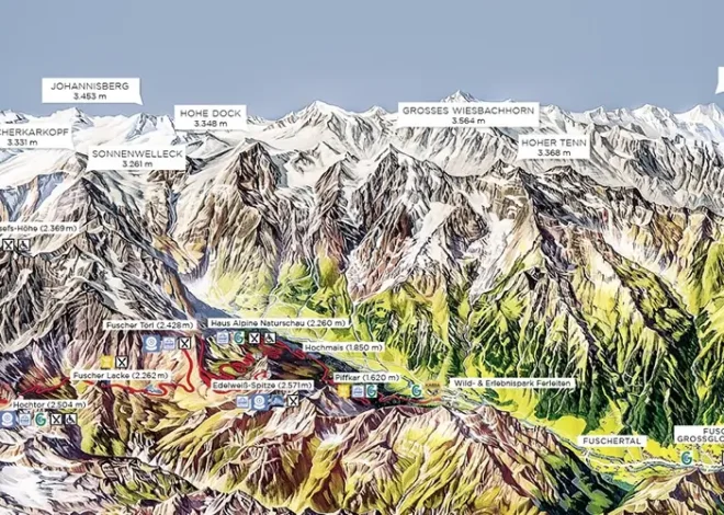 Großglockner Karte Ein Tor zu Österreichs Höchstem Berg