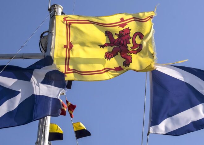 Flagge Schottland Ein Symbol der Nation
