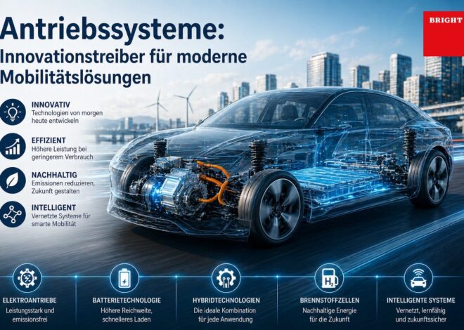 Antriebssysteme: Innovationstreiber für moderne Mobilitätslösungen