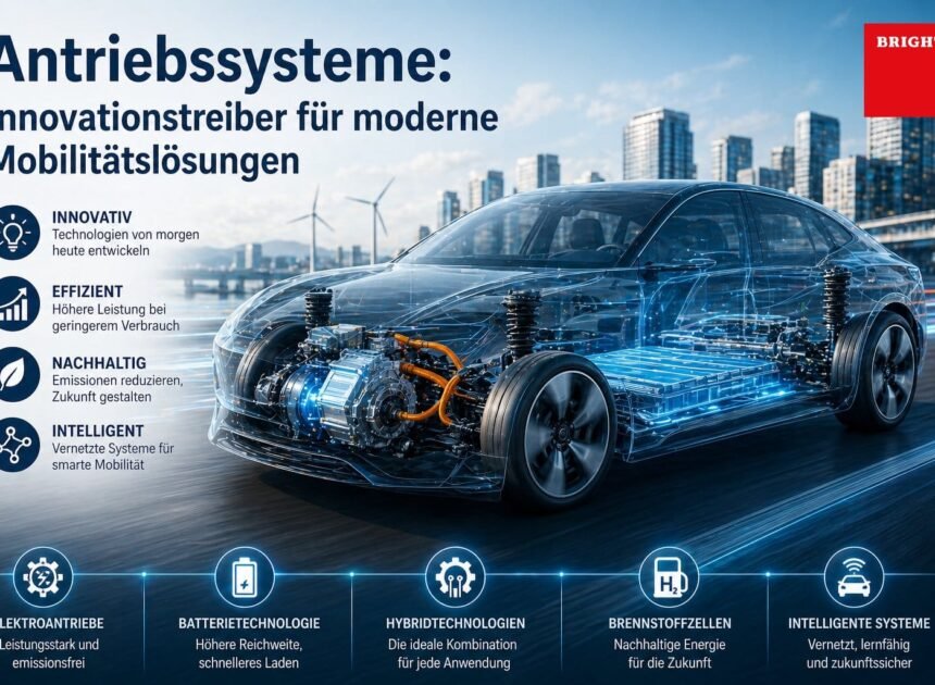 Antriebssysteme: Innovationstreiber für moderne Mobilitätslösungen